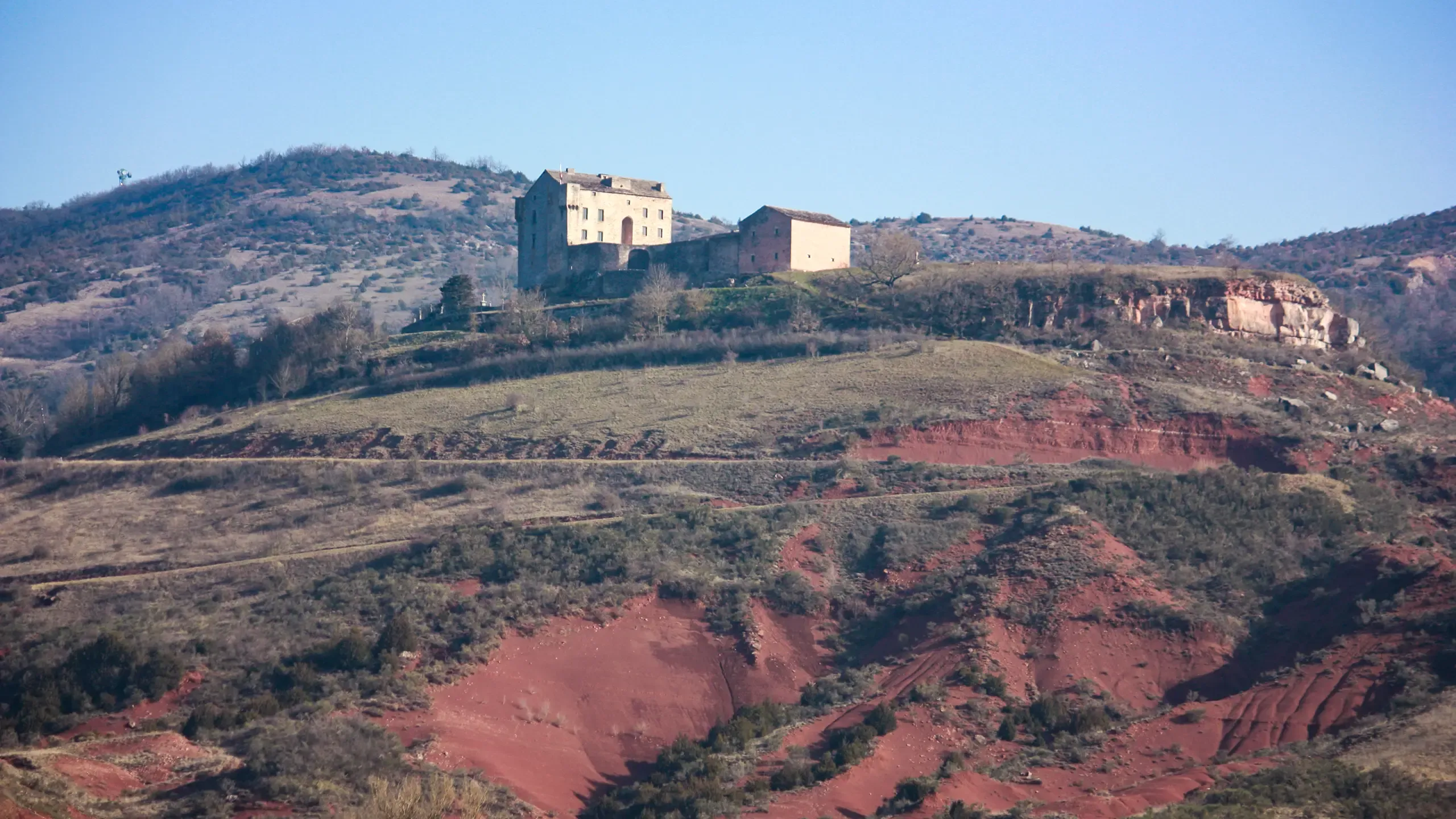 Visitez le Château de Montaigut, en Aveyron, avec le Pass Patrimoine. ©Yesrolland, CC BY-SA 3.0