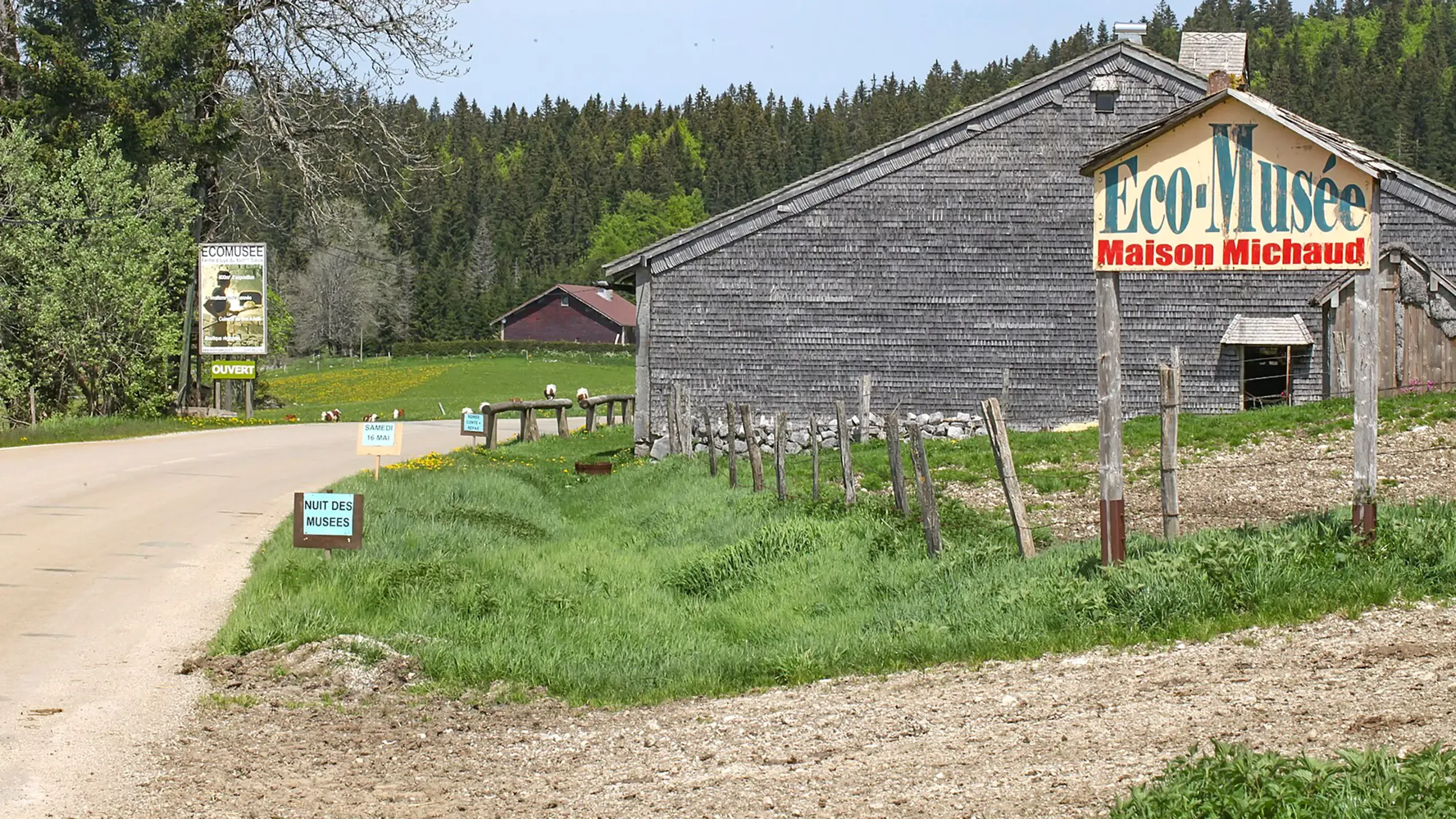 Visitez L'Écomusée de la Chapelle-des-Bois, dans le Doubs, avec le Pass Patrimoine. ©Pmau, CC BY-SA 4.0