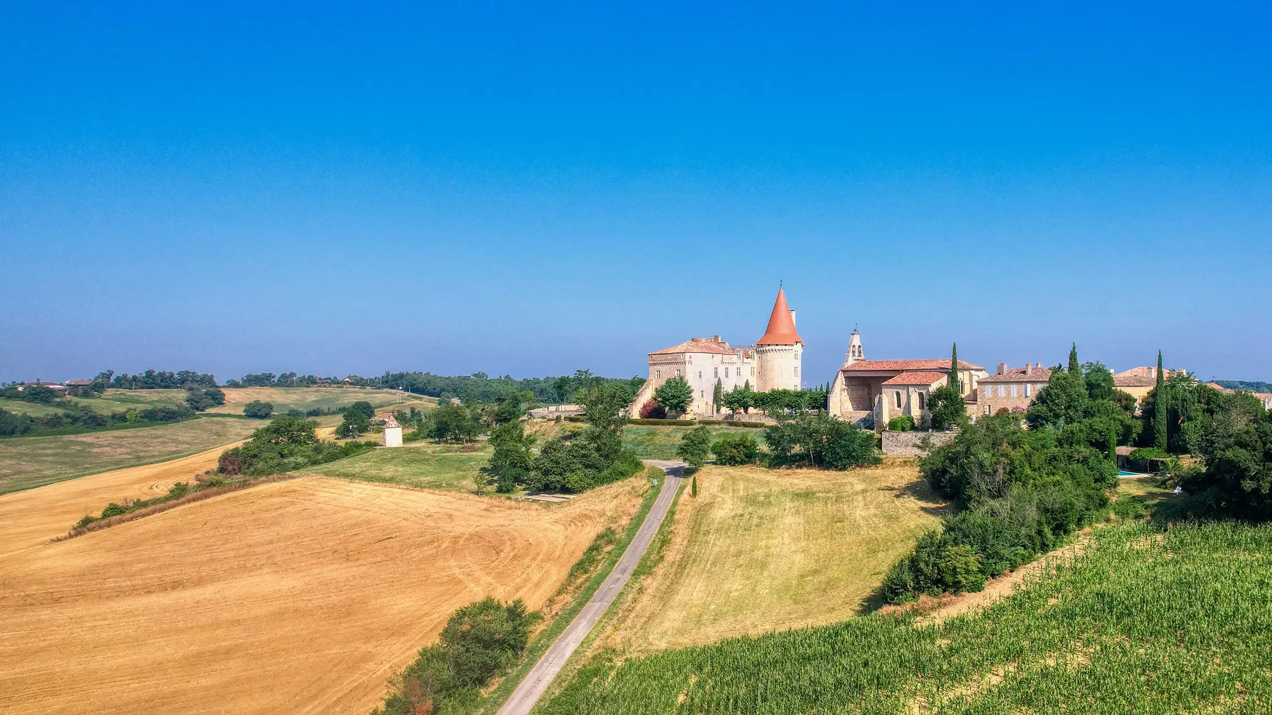 Visitez le Château de Flamarens, dans le Gers, avec le Pass Patrimoine. ©Mh Gadel