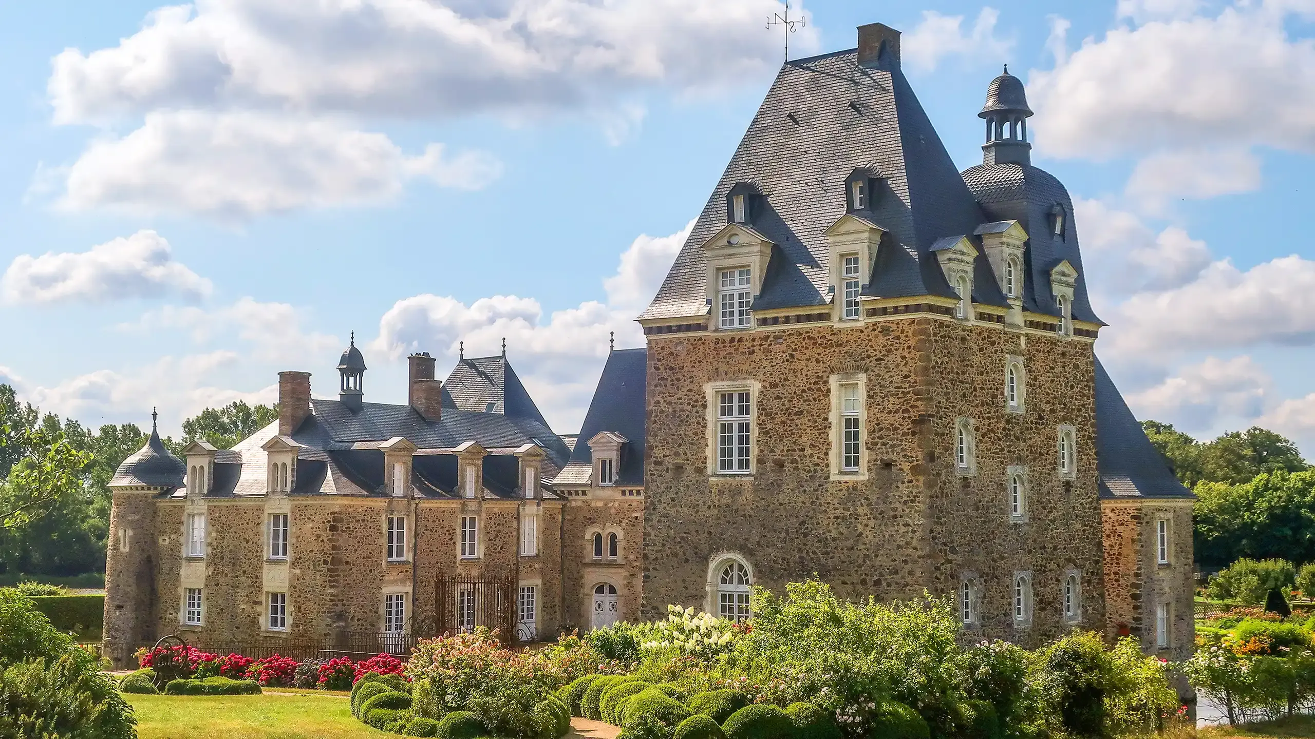 Château des Arcis à visiter en Mayenne avec le Pass Patrimoine © Pierre Lapointe - CC BY SA 4.0