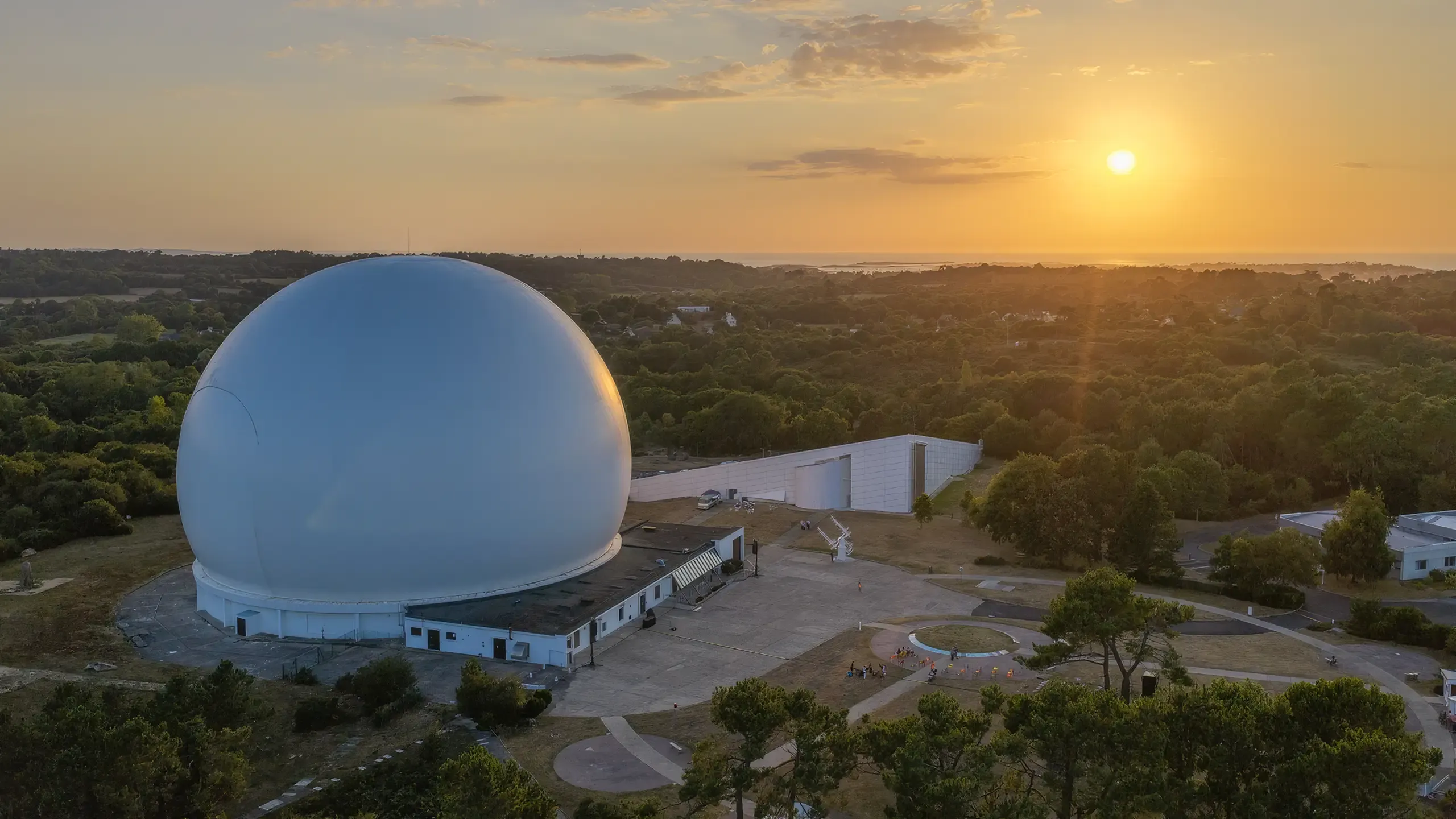 Cité des Télécoms à visiter en Bretagne avec le Pass Patrimoine © Cité des Télécoms / FlyHD