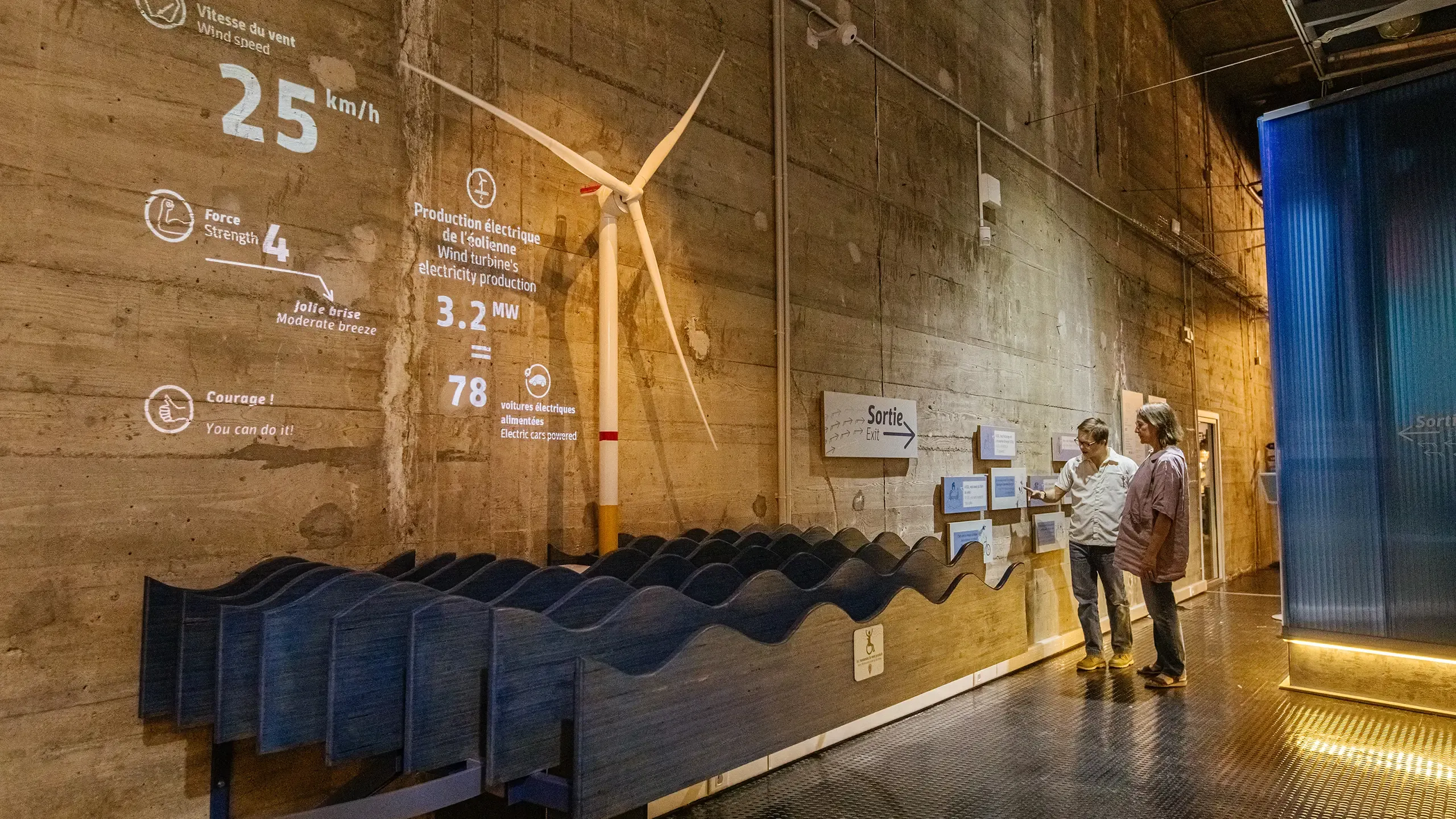 Eol centre éolien de Saint Nazaire en Loire-Atlantique avec le Pass Patrimoine © Farid-Makhlouf