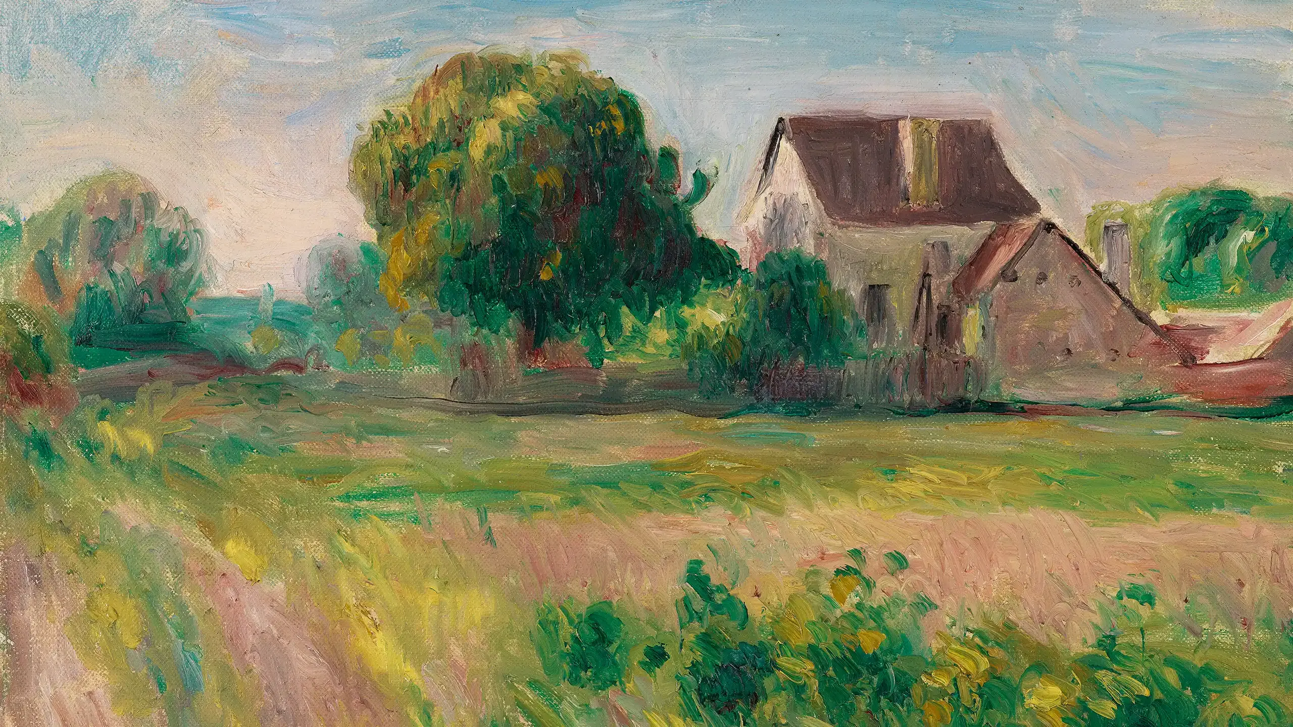 Maison Renoir à visiter dans l'Aube avec le Pass patrimoine ©Pierre Auguste Renoir - Domaine public