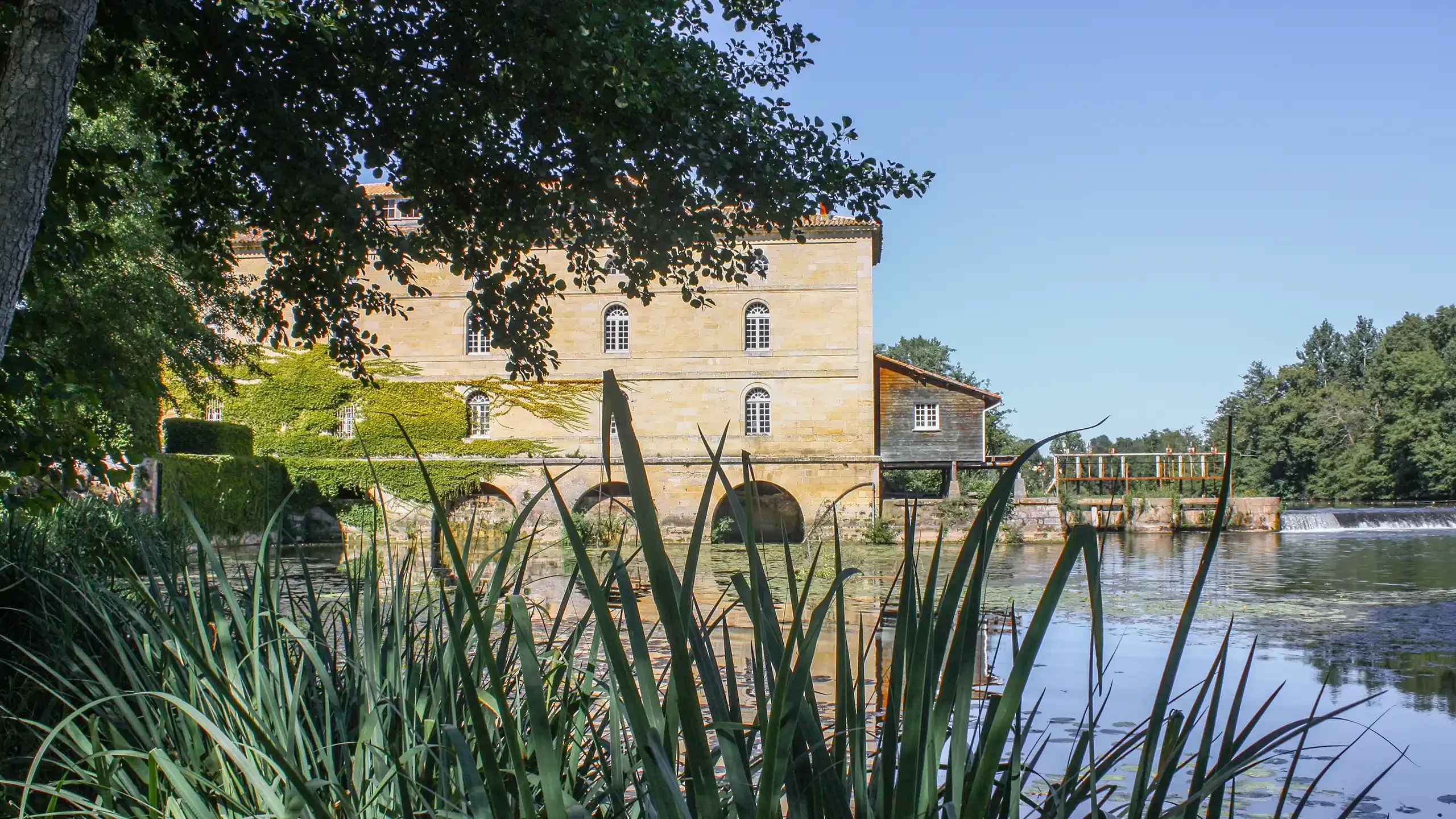 Moulin de Porchères à visiter en Gironde avec le Pass patrimoine ©Mj.galais - CC BY SA 3.0