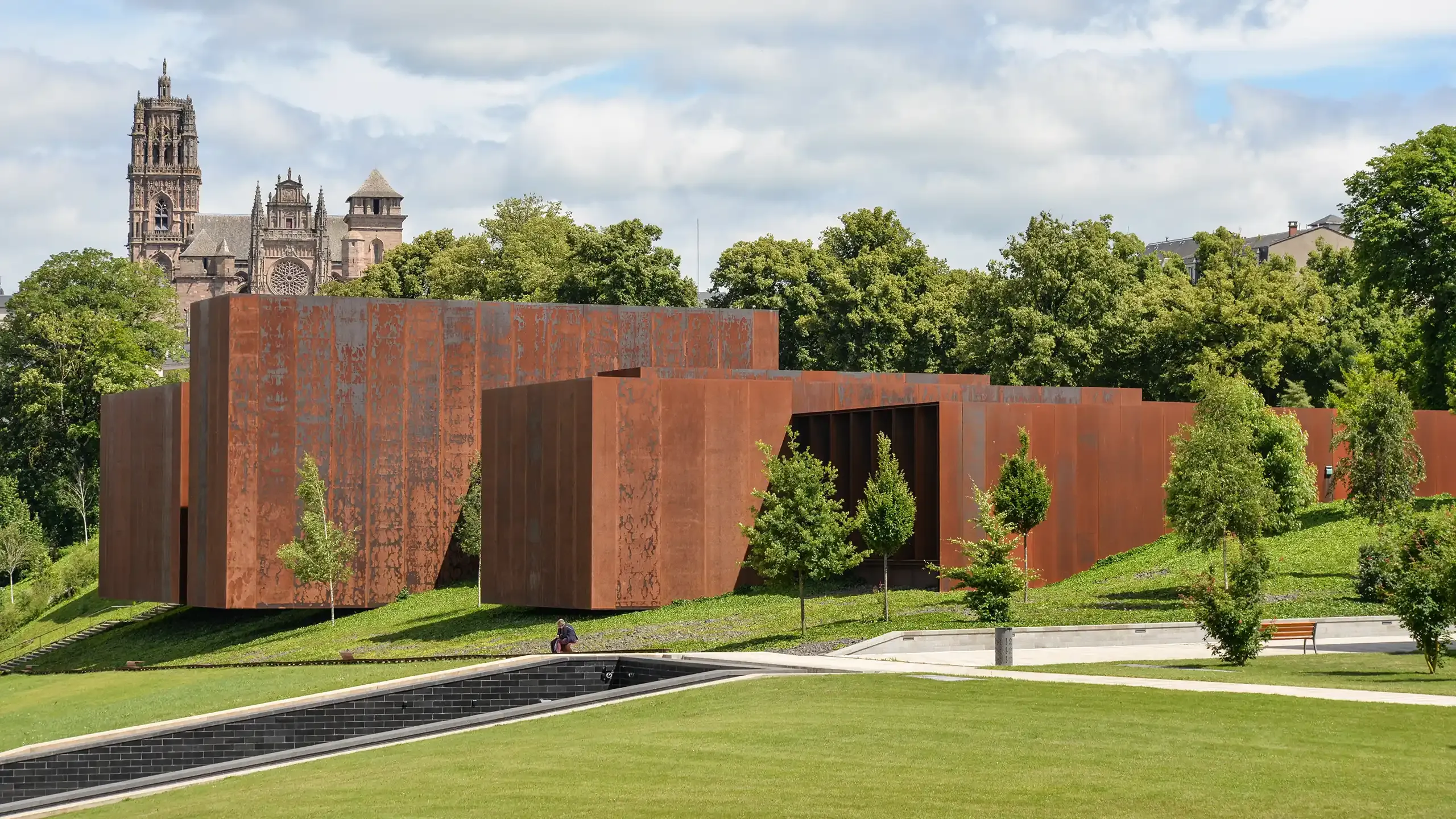 Musée Soulages à visiter dans l'Aveyron avec le Pass patrimoine ©Calips - CC BY SA 3.0