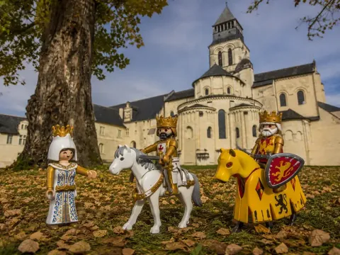 Exposition Playmobil® © Abbaye de Fontevraud
