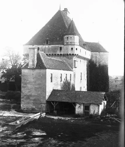 Le Château de Rosières en 1950
