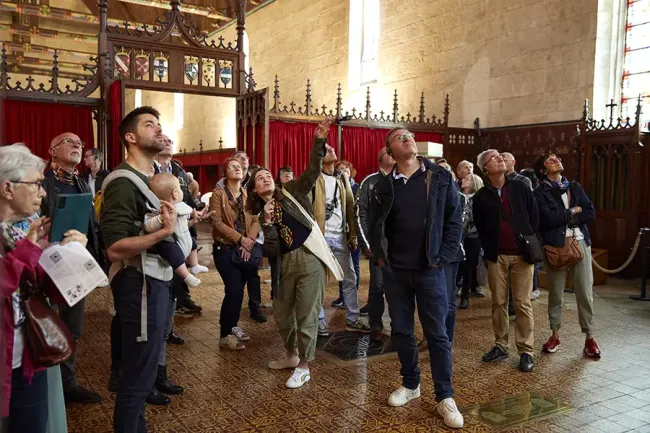 Chapelle de la Salle des Pôvres de l'Hôtel-Dieu des Hospices Civils de Beaune ©Julien PIFFAUT