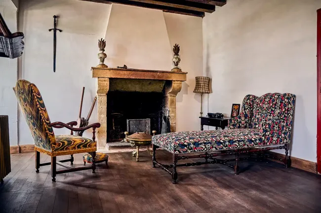 Le salon de Maria Casarès © Joseph Banderet