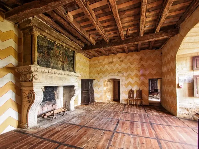 Appartements seigneuriaux du Château de Salignac © Château de Salignac