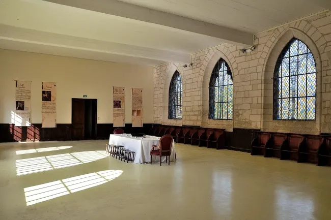 Salle capitulaire abbaye royale du Moncel © Club du Vieux Manoir