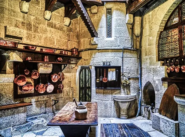 Cuisine du château de Menthon Saint-Bernard © Cereales Killer