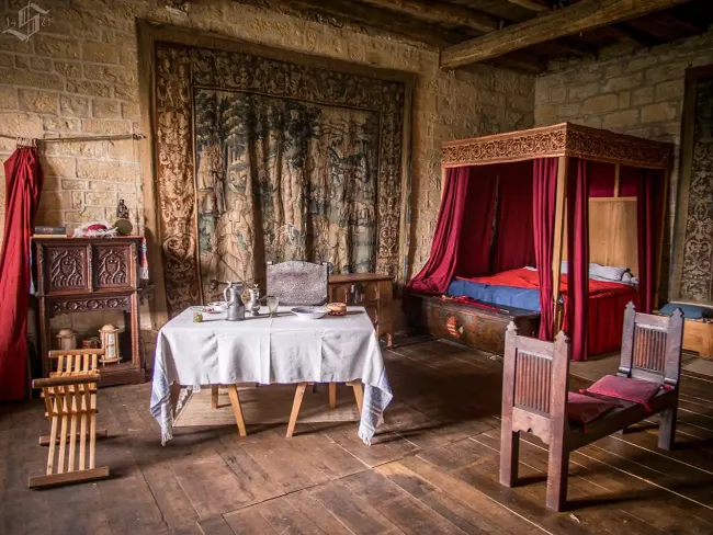 Salle d'apparat du Château de Salignac © Château de Salignac