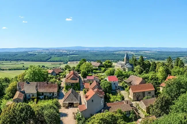 Panorama depuis le donjon