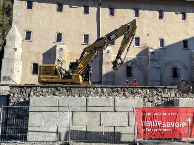 Chantier © Pôle Culturel d'Abondance