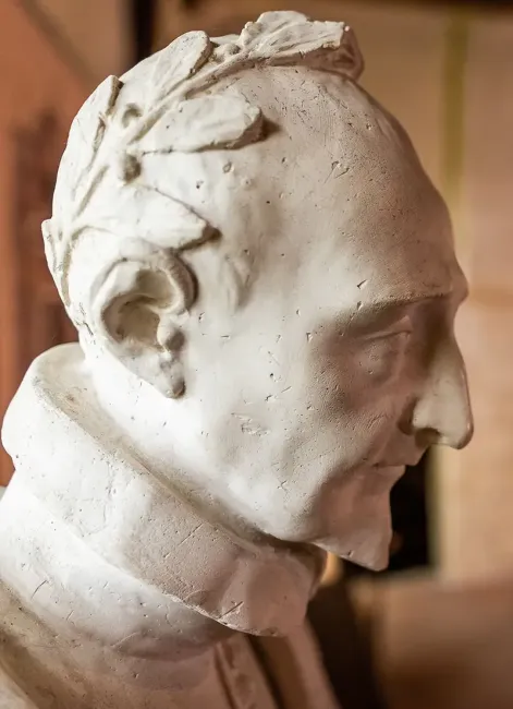 Buste de Pierre de Ronsard © JC Coutand ADT Touraine