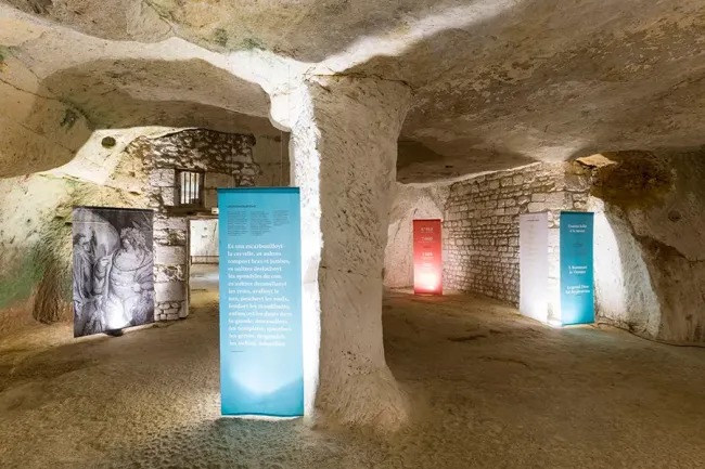 Caves troglodytiques du Musée Rabelais, domaine de la Devinière © Stevens Fremont