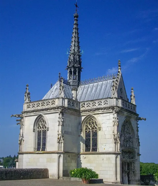 Chapelle Saint-Hubert du Château d'Amboise ©Gzen92 - CC BY SA 4.0