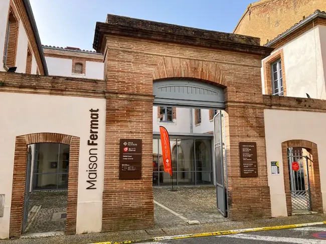 Façade de la Maison de Fermat © Fermat Science