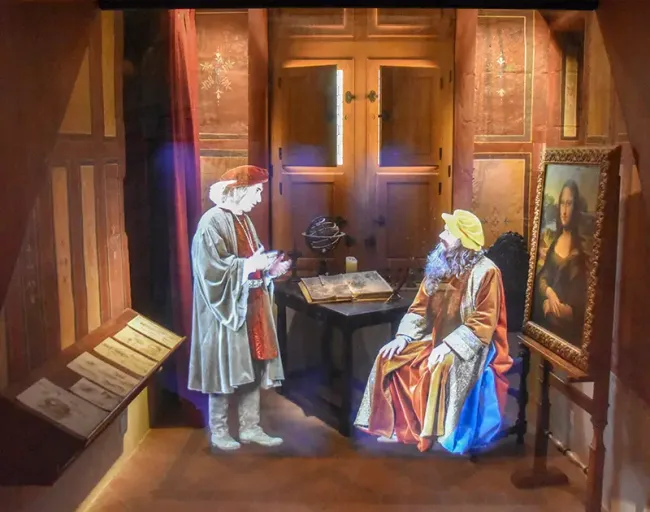 La Galerie Léonard de Vinci du Clos Lucé ©Pieter van Everdingen - CC BY-SA 4.0
