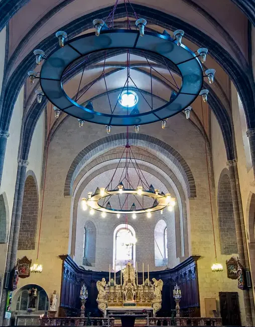 L'église gothique de l’abbaye de Caunes-Minervois © Abbaye de Caunes Minervois