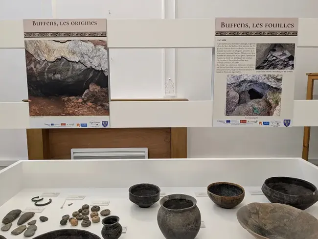 Les expositions permanentes, salle Buffens © Abbaye de Caunes-Minervois