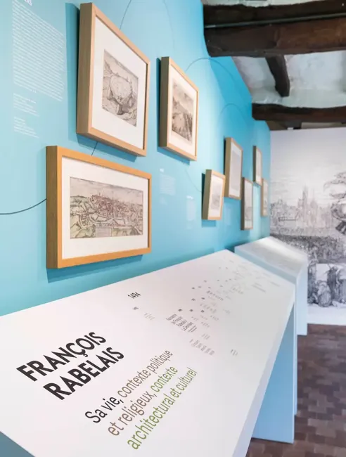 Maison du métayer Musée Rabelais © Stevens Frémont