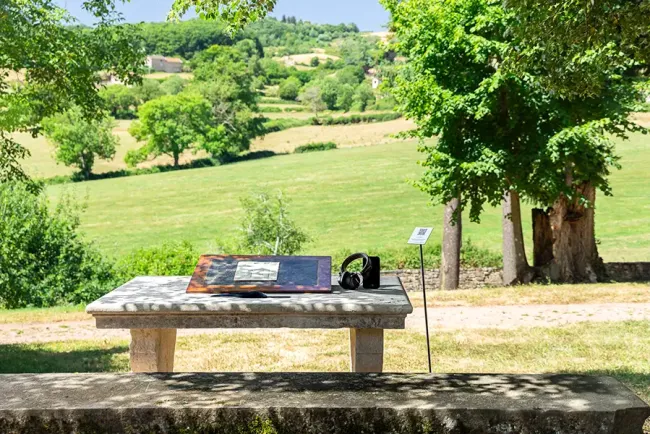 Parcours poétique dans le parc du Château de Lamartine © Château Lamartine