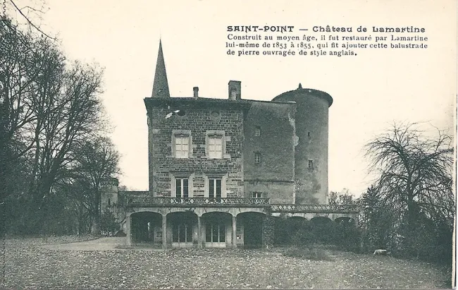 Château de Lamartine © phototypie Combier Domaine public