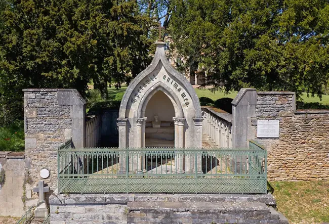 Tombeau d'Alphonse de Lamartine © Château Lamartine