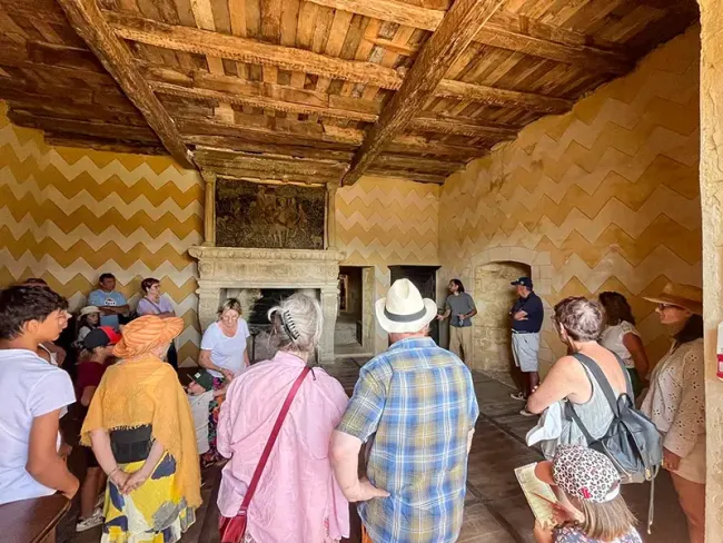 Visite guidée avec le propriétaire © Château de Salignac