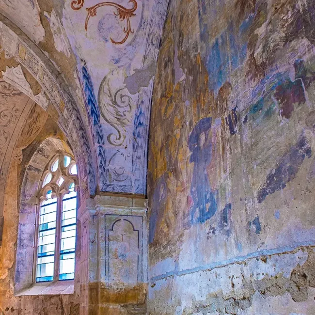Peintures du chœur du Prieuré de Charrière © Patrimoine Castelneuvois Bruno