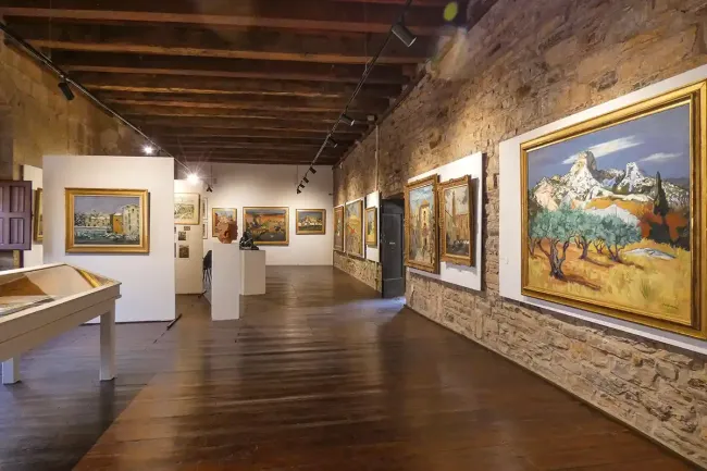 Musee d'Art Moderne et Contemporain_la salle Yves Brayer ©Elodie Cortes