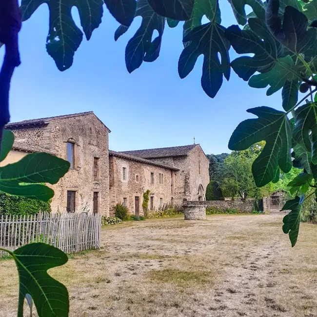 Jardins côté ouest du Prieuré de Charrière © Patrimoine Castelneuvois