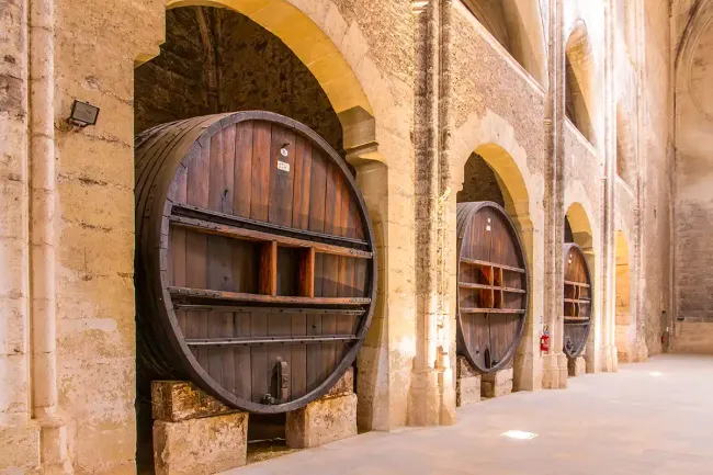Abbaye de Valmagne, cuves de la nef ©Jean-François Remy