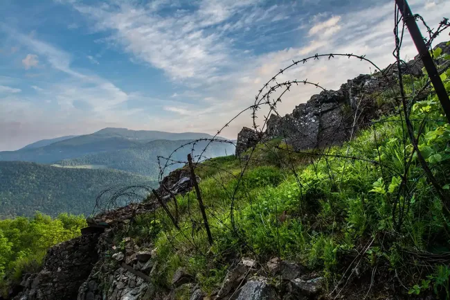 Le champ de bataille du Hartmannswillerkopf © Vincent Schneider