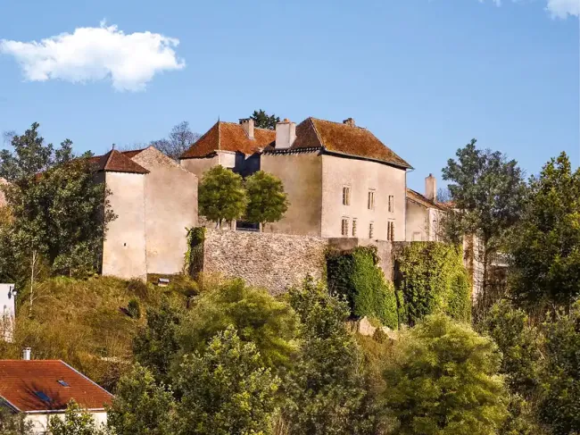 Le château de Jaulny vu du ciel © Clément PENETRAT