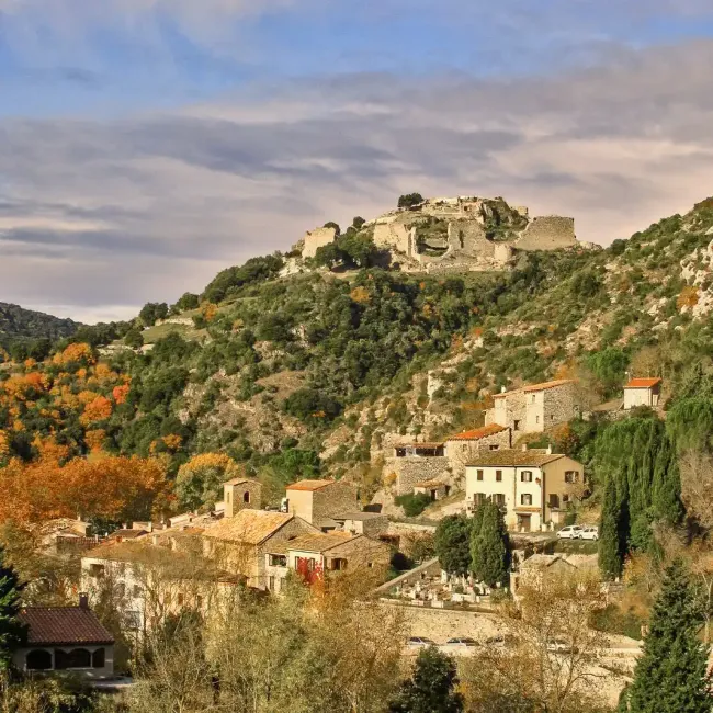 Chateau de Termes_Château et village de Termes ©Hannes Ceulemans
