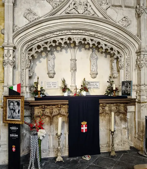 Tombe du roi Umberto II d'Italie et de son épouse Marie-José © Fabio Daziano