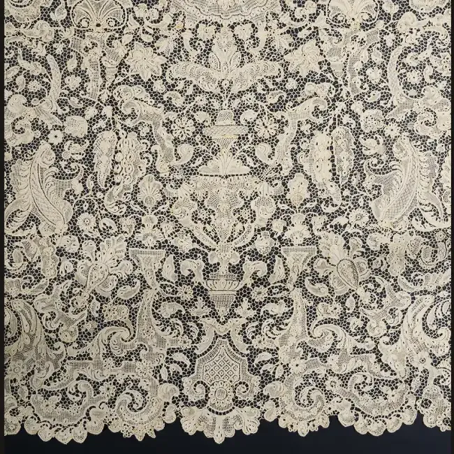 Dentelle au Musée des Beaux-Arts et de la Dentelle d'Alençon © David Commenchal