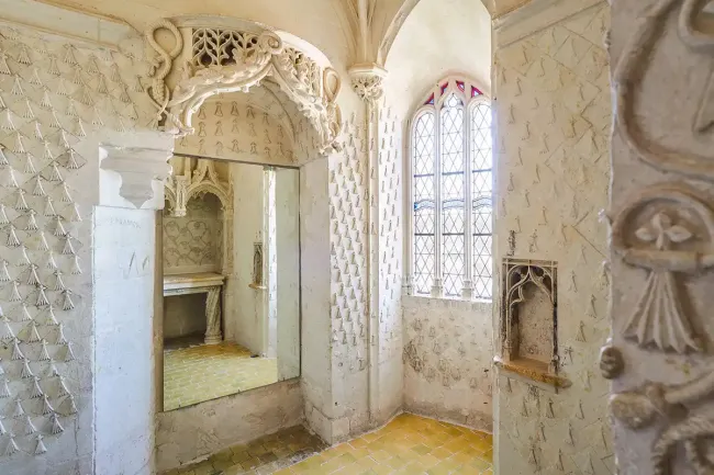 Oratoire d’Anne de Bretagne à la Cité royale de Loches © Stevens Fremont