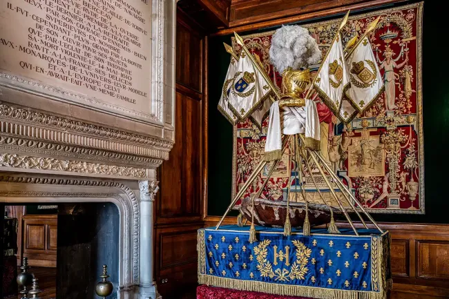 Berceau-carapace au château de Pau © château de Pau / JF Lairez