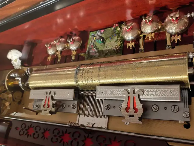 Musée de la musique mécanique des Gets, XIXe siècle © Audrey Defrasne