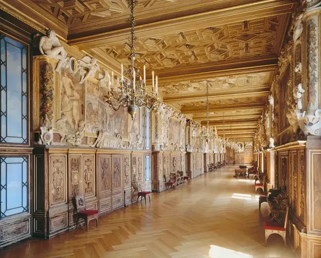 Galerie François Ier du Château de Fontainebleau © Serge Reby (Château de Fontainebleau)