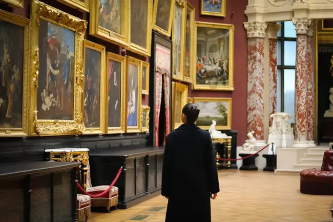 Galerie des peintures du Château de Chantilly © Elisa Tato