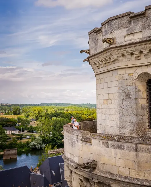 Tour des Minimes du Château d'Amboise © JC Coutand