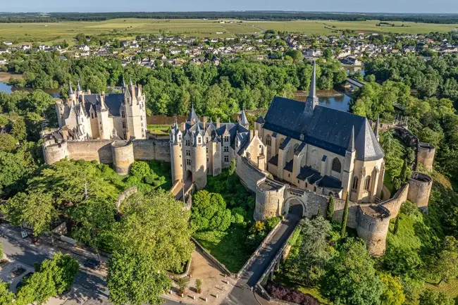 Les jardins du château de Montreuil-Bellay © Marie-Guilhem de Valbray