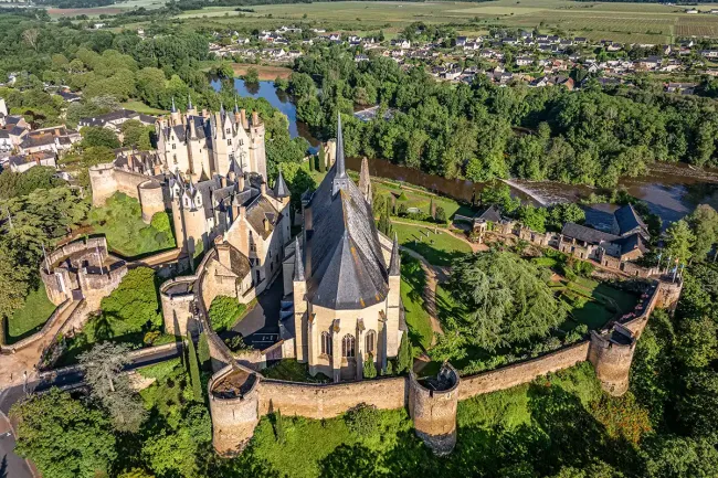Fortifications du château de Montreuil-Bellay © Marie-Guilhem de Valbray