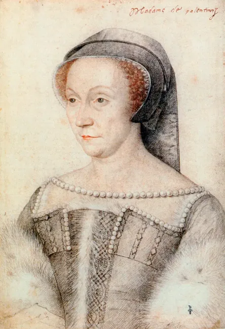 Diane de Poitiers © Atelier de François Clouet, domaine public