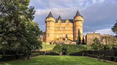 Chateau de Margon facade extérieure - Jardin © Camille de Margon